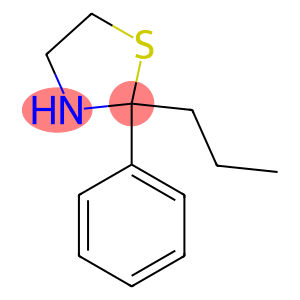 Thiazolidine,2-phenyl-2-propyl-