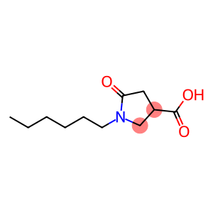 1-HEXYL-5-OXO-3-PYRROLIDINECARBOXYLIC ACID