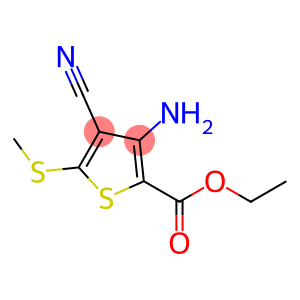 氰基-5-(甲基硫代)-噻吩-2-羧酸乙酯