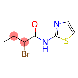 2-BROMO-N-1,3-THIAZOL-2-YLBUTANAMIDE