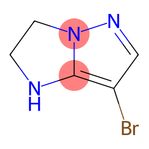 1H-Imidazo[1,2-b]pyrazole, 7-bromo-2,3-dihydro-