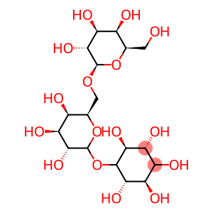 D-chiro-Inositol, O-.alpha.-D-galactopyranosyl-(16)-O-.alpha.-D-galactopyranosyl-(12)-