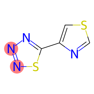 1,2,3,4-Thiatriazole, 5-(4-thiazolyl)-