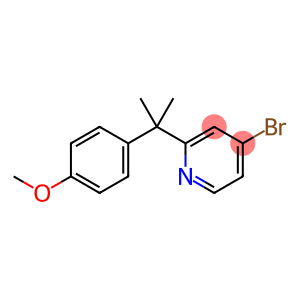 4-broMo-2-(2-(4-Methoxyphenyl)propan-2-yl)pyridine