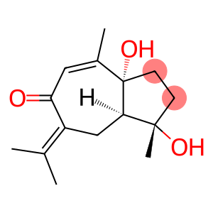 6(1H)-Azulenone, 2,3,3a,7,8,8a-hexahydro-1,3a-dihydroxy-1,4-dimethyl-7-(1-methylethylidene)-, (1S,3aR,8aR)-