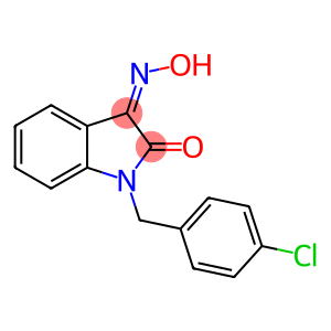 1-(4-CHLOROBENZYL)-1H-INDOLE-2,3-DIONE 3-OXIME