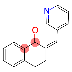 2-(3-pyridinylmethylene)-3,4-dihydro-1(2H)-naphthalenone