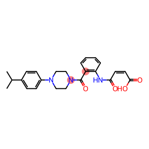 4-(2-{[4-(4-isopropylphenyl)-1-piperazinyl]carbonyl}anilino)-4-oxo-2-butenoic acid