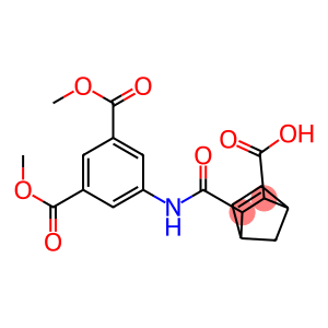 3-{[3,5-bis(methoxycarbonyl)anilino]carbonyl}bicyclo[2.2.1]hept-5-ene-2-carboxylic acid