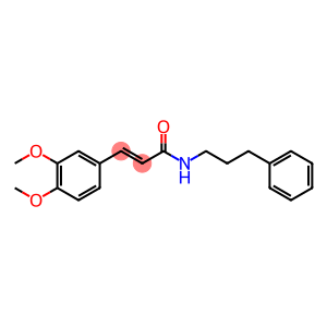 3-(3,4-dimethoxyphenyl)-N-(3-phenylpropyl)acrylamide