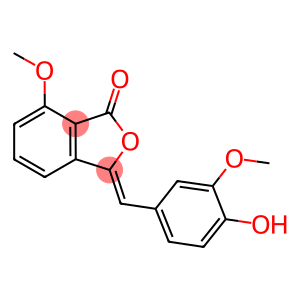 3-(4-hydroxy-3-methoxybenzylidene)-7-methoxy-2-benzofuran-1(3H)-one