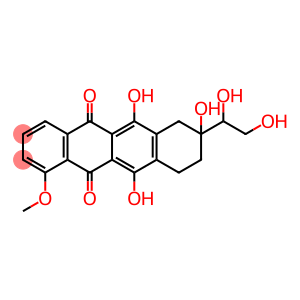 8-(1,2-dihydroxyethyl)-6,8,11-trihydroxy-1-methoxy-9,10-dihydro-7H-tet racene-5,12-dione