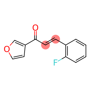 (2E)-3-(2-fluorophenyl)-1-(furan-3-yl)prop-2-en-1-one