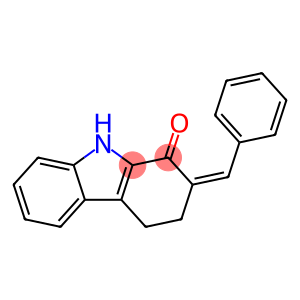 (2Z)-2-(phenylmethylidene)-2,3,4,9-tetrahydro-1H-carbazol-1-one