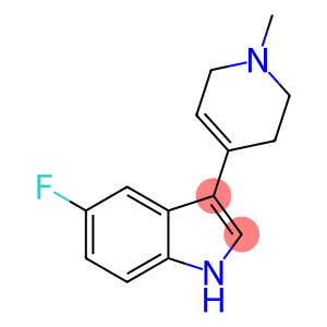 5-Fluoro-3-(1-methyl-1,2,3,6-tetrahydro-4-pyridinyl)-1H-indole