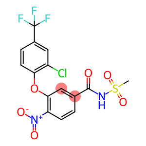 Benzamide, 3-[2-chloro-4-(trifluoromethyl)phenoxy]-N-(methylsulfonyl)-4-nitro-