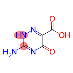 1,2,4-Triazine-6-carboxylicacid,3-amino-2,5-dihydro-5-oxo-(9CI)