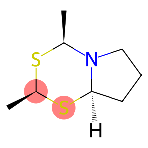 (2S,4S,8aR)-Tetrahydro-2,4-dimethyl-4H-pyrrolo[2,1-d]-1,3,5-dithiazine