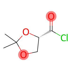 1,3-Dioxolane-4-carbonyl chloride, 2,2-dimethyl-, (4S)- (9CI)