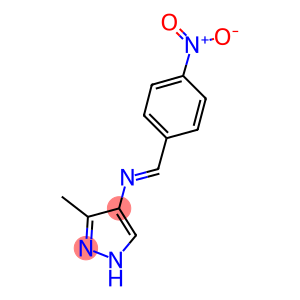 4-({4-nitrobenzylidene}amino)-3-methyl-1H-pyrazole