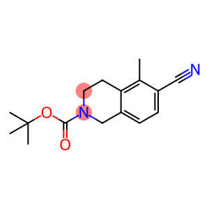 tert-butyl 6-cyano-5-methyl-3,4-dihydroisoquinoline-2(1H)-carboxylate