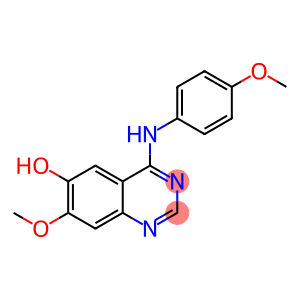 7-methoxy-4-[(4-methoxyphenyl)amino]quinazolin-6-ol