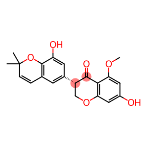 (S)-5-Methoxy-2,3-dihydro-3α-(8-hydroxy-2,2-dimethyl-2H-1-benzopyran-6-yl)-7-hydroxy-4H-1-benzopyran-4-one