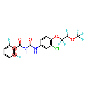 N-[[3-Chloro-4-[1,1,2-trifluoro-2-(trifluoromethoxy)ethoxy]phenyl]carbamoyl]-2,6-difluorobenzamide