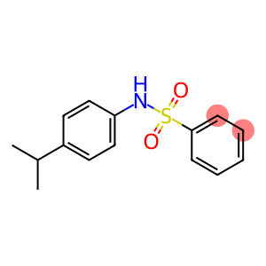 Benzenesulfonamide, N-[4-(1-methylethyl)phenyl]-