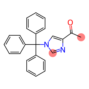 1-(1-三苯基-1H-咪唑-4-基)乙酮