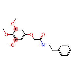 N-(2-phenylethyl)-2-(3,4,5-trimethoxyphenoxy)acetamide