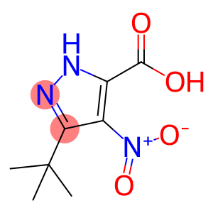 3-tert-butyl-4-nitro-1H-pyrazole-5-carboxylic acid