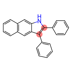 1H-Benz[f]indole, 2,3-diphenyl-