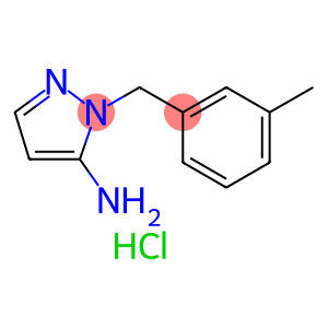 1-[(3-甲基苯基)甲基]-1H-吡唑-5-胺盐酸