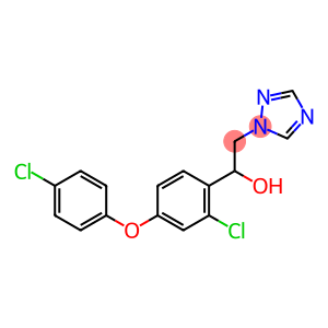 1-(2-Chloro-4-(4-chlorophenoxy)phenyl)-2-(1H-1,2,4-triazol-1-yl)ethan-1-ol