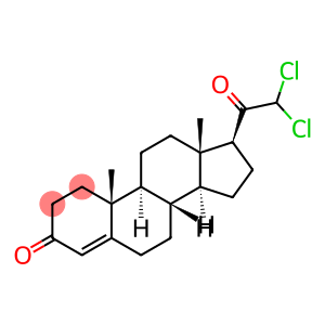 Pregn-4-ene-3,20-dione, 21,21-dichloro-