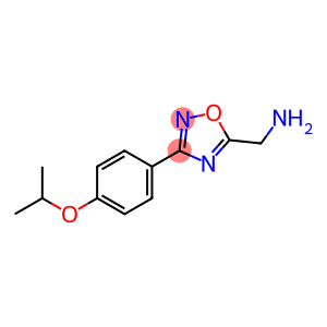 C-[3-(4-Isopropoxy-phenyl)-[1,2,4]oxadiazol-5-yl]-methylamine