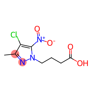 1H-pyrazole-1-butanoic acid, 4-chloro-3-methyl-5-nitro-