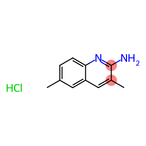 3,6-Dimethylquinolin-2-amine hydrochloride, 2-Amino-3,6-dimethyl-1-azanaphthalene hydrochloride