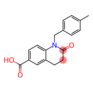 1-(4-甲苄基)-2-氧代-1,2,3,4-四氢喹啉-6-羧酸