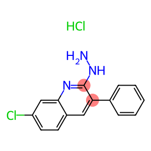 7-Chloro-2-hydrazino-3-phenylquinoline hydrochloride