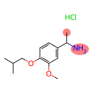 1-[3-甲氧基-4-(2-甲基丙氧基)苯基]乙烷-1-胺盐酸