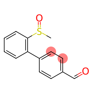 2'-(methylsulfinyl)[1,1'-biphenyl]-4-carbaldehyde