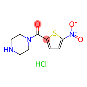 1-(5-nitrothiophene-2-carbonyl)piperazine hydrochloride