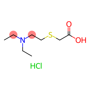 2-{[2-(diethylamino)ethyl]sulfanyl}acetic acid hydrochloride