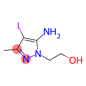 1H-Pyrazole-1-ethanol, 5-amino-4-iodo-3-methyl-