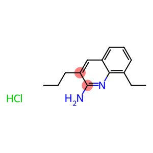 2-Amino-8-ethyl-3-propylquinoline hydrochloride