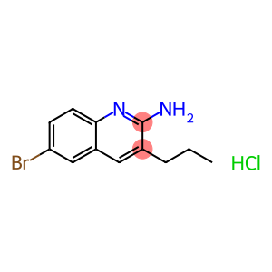 2-Amino-6-bromo-3-propylquinoline hydrochloride