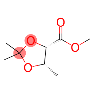 (4S,5S)-2,2,5-Trimethyl-1,3-dioxolane-4-carboxylic Acid Methyl Ester