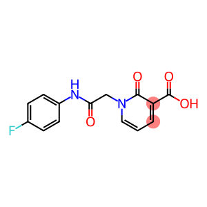 1-[(4-Fluoro-phenylcarbamoyl)-methyl]-2-oxo-1,2-dihydro-pyridine-3-carboxylic acid